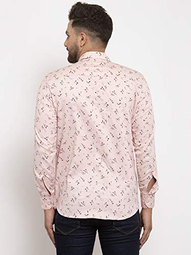 Image of Men's Cottonblend Printed Shirt White