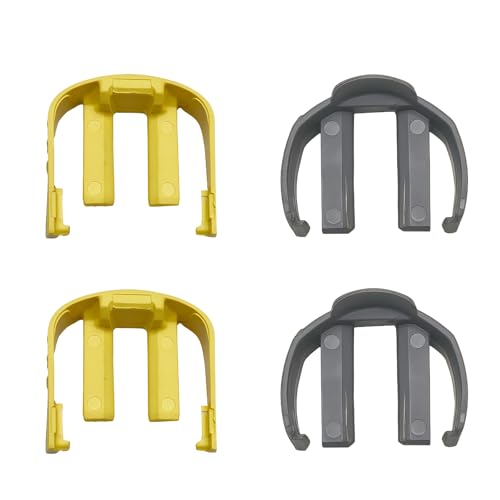 LUMOOM Juego de 4 clips C para limpiadores de alta presión, piezas de repuesto de hebilla de acoplamiento rápido para pistola de manguera, accesorio ideal para lavado de coches Karcher K2 K3 K7