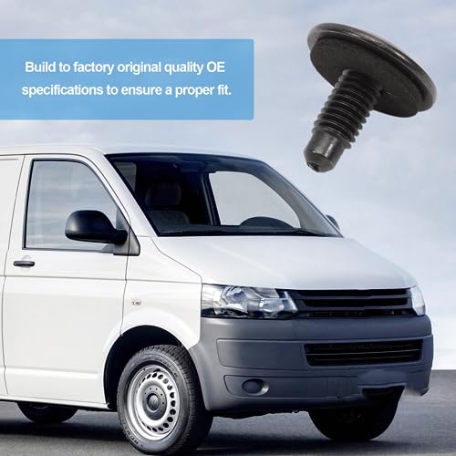 GNXfixt 6 Stück Dachabdeckungsschrauben für Transporter Vivaro ad WHT006148 Abdeckschrauben mit Dichtung