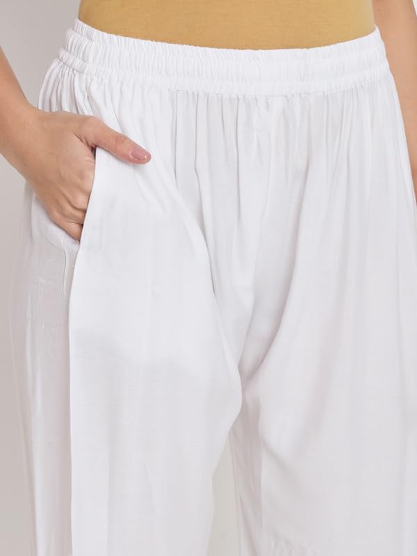 Image of Soft Colors Relaxed Fit Pocket Palazzo