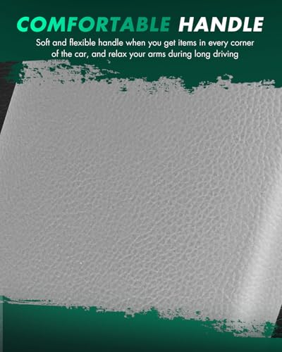 image for SCITOO Auto Grey Armrest Center Console Lid Skin Cover with Base Repla