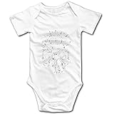 Kampini Hollow Knight Baby Onesies Unisex Cotton Bodysuits White