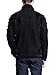 Victorious Men's Casual Distressed Denim Jean Jacket DK100 - Jet Black - Large