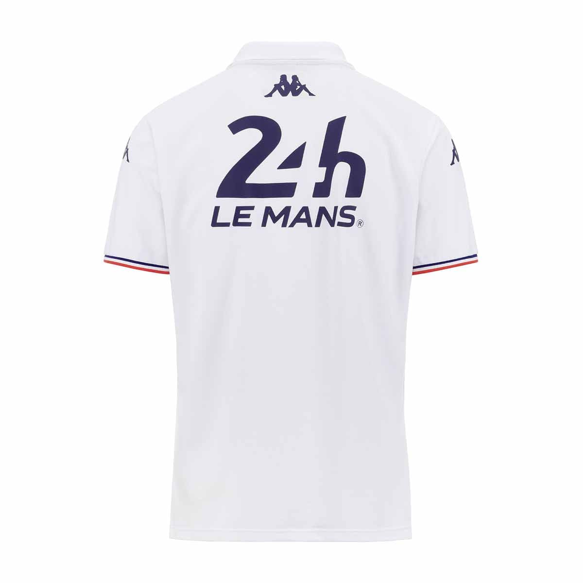 Kappa ANDOI 24H LE Mans Polo | White Size L