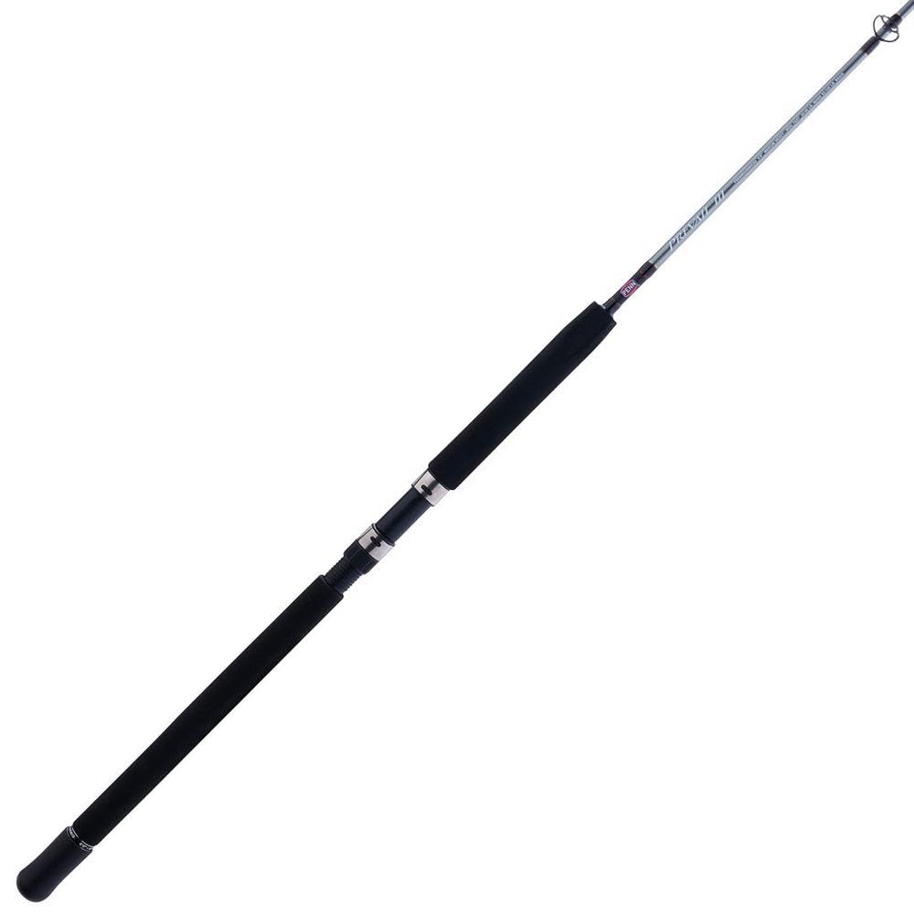 Penn Prevail III 6' Boat Conventional Rod; 1-Piece Fishing Rod, Durable Graphite Composite Construction, Durable Stainless Steel Guides : Sports & Outdoors