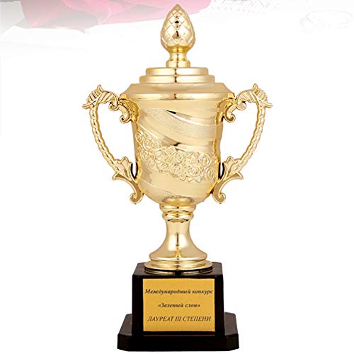 BESPORTBLE Brinquedo de copo de troféu de recompensa de troféu de plástico com base para escola de j