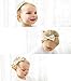 FANCY CLOUDS Baby Girl Headbands with Bows and Flowers,Soft Nylon Knot Hair Accessories for Newborn Infant Toddler Girls (000)