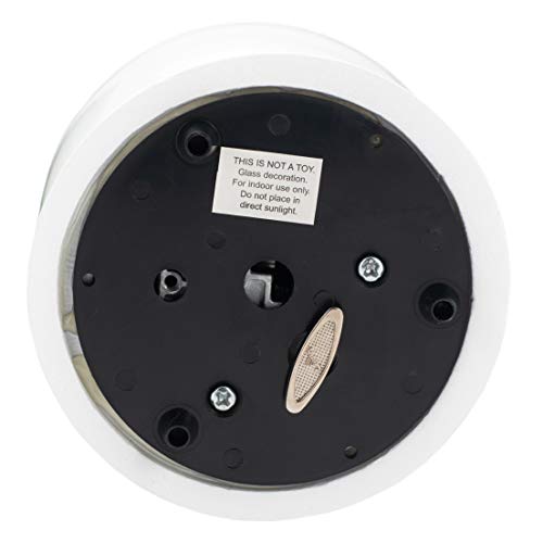 Demdaco Jesus Loves Me White Silver Toned 6 X 4 Resin Stone Musical Water Snow Globe #TOP4