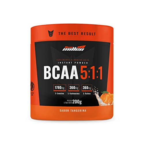 Bcaa 5: 1: 1, Tangerina New Millen, pote 200g