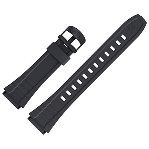 Correa Casio WV-59 negra de plástico de 20 mm ideal para sustitución diaria 3