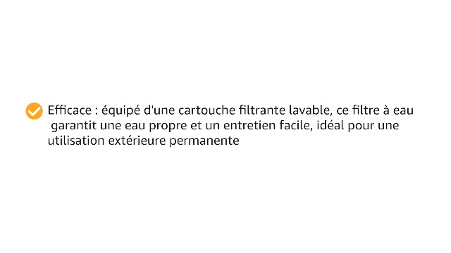 Gu00fcde Filtre U00e0 Eau De Type A (avec Insert Filtrant, Raccord