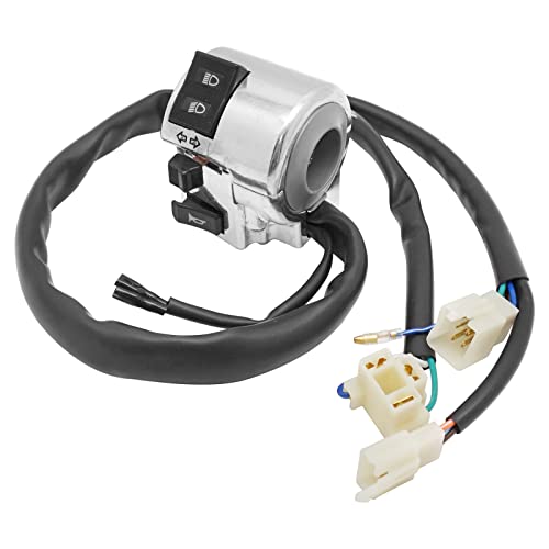 Interruptor de controle esquerdo para Honda Shadow 600 VLX VT600C/VT600CD 2004-2007, OEM # 35200-MZ8