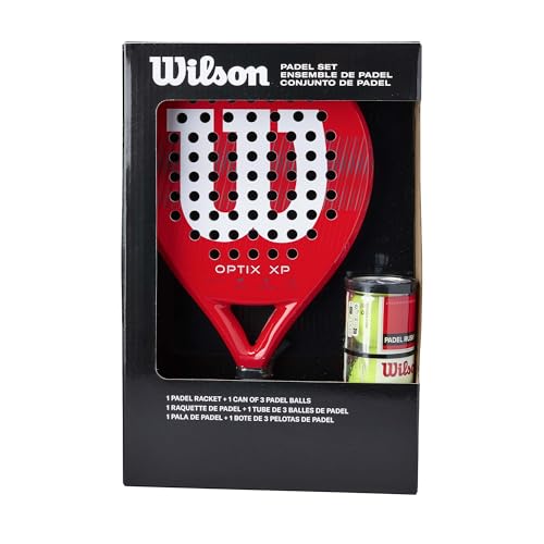 Wilson OPTIX XP Padel Kit Red