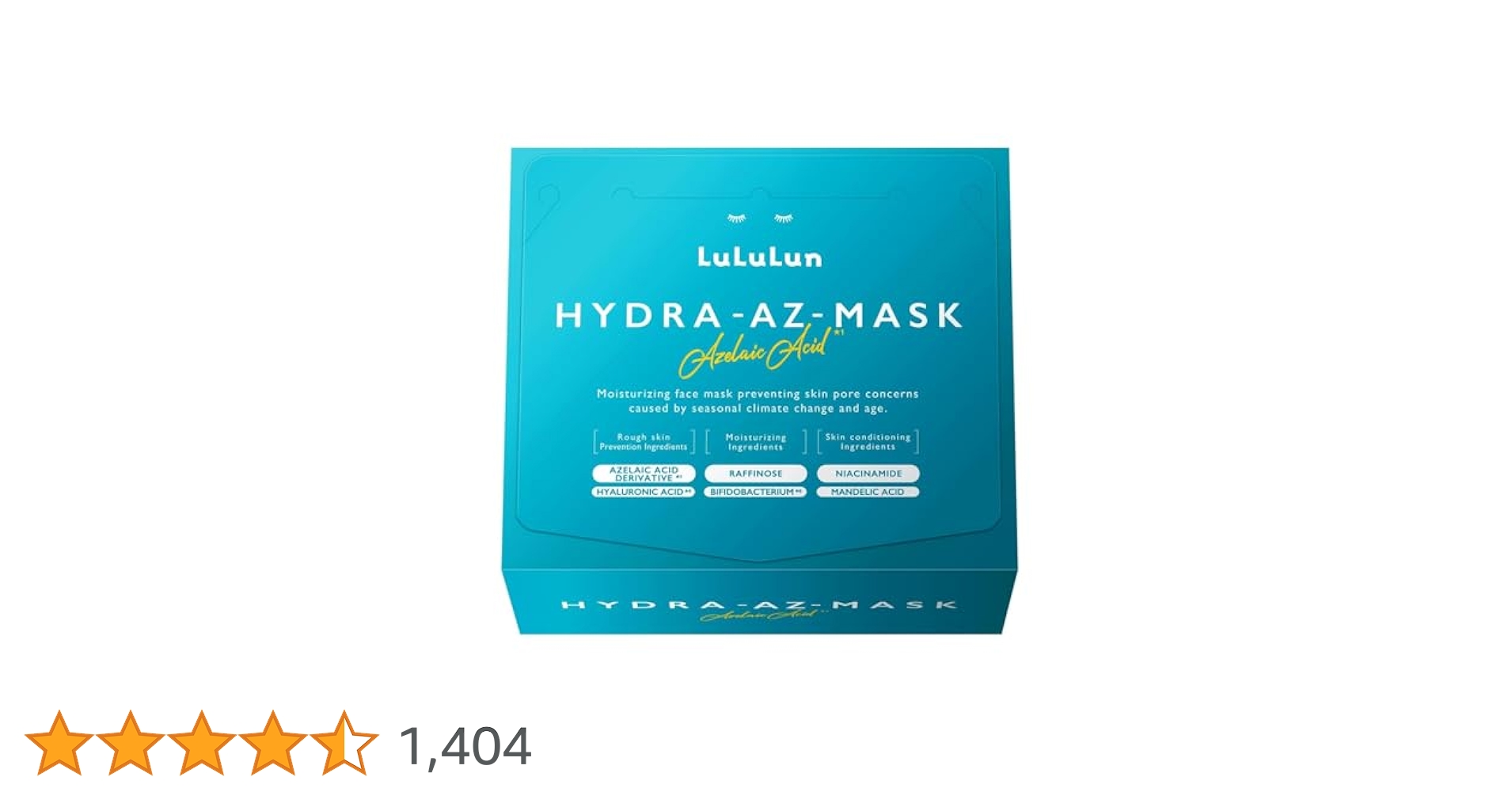 Amazon.co.jp: LuLuLun Hydra AZ Mask, Large Capacity, 28