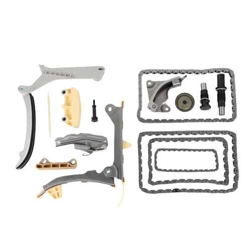 Autodevil Kit de cadena de distribución compatible con Explorer-Sport-Trac Mustang Ranger 4.0L 2003-2010 para 04-10 B4000/Mountaineer 4.0L juegos de piezas de motor con tensor, guía, arandela