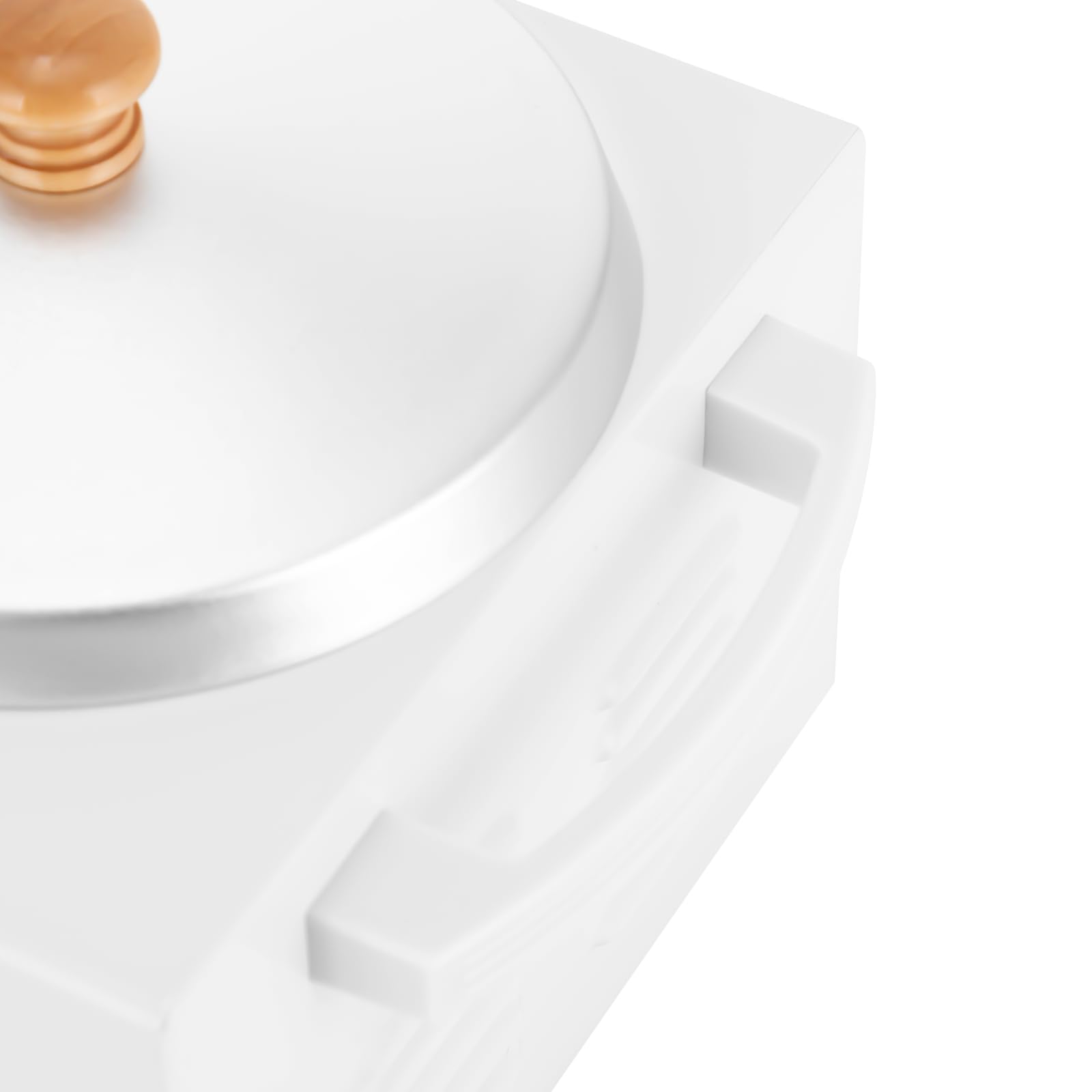 Podgrzewacz wosku 600 ml – LED podgrzewacz wosku 100 W, elektryczny podgrzewacz wosku, 20-120°C, regulacja temperatury, podwójny garnek do usuwania włosów