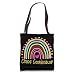 Childcare Chaos Coordinator Teacher Daycare Provider Rainbow Tote Bag