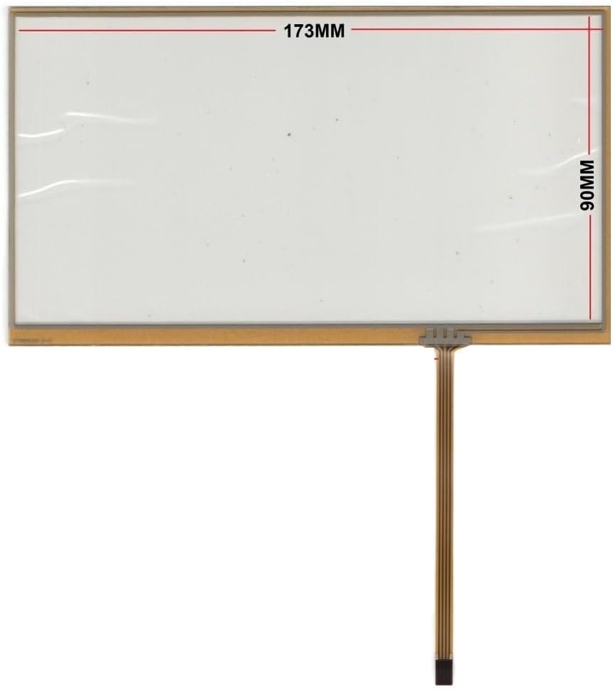 New 7.6 inch resistive screen 176*99 MM industrial-grade panel is