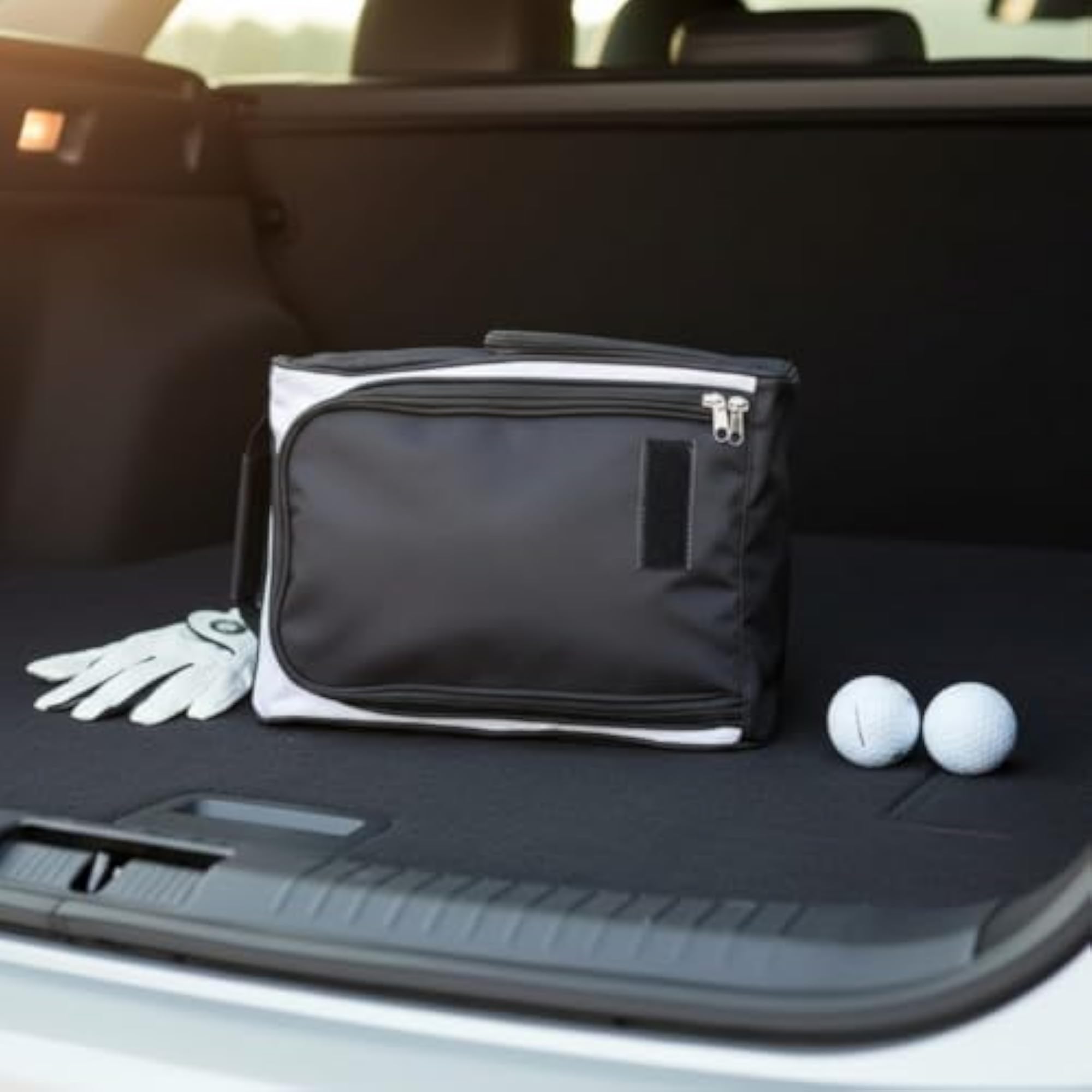 Portable Shoe Bag Zippered, Travel-Friendly Storage
