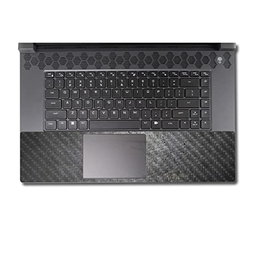 Image of MightySkins Carbon Fiber Skin Compatible with Alienware M17 R5 (2022) Full Wrap Kit - Scratched Up | Protective, Durable Textured Carbon Fiber Finish | Easy to Apply & Change Styles | Made in The USA