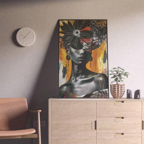 Œuvre d'art esthétique peinture sur toile de fleurs impression haute définition pour salon