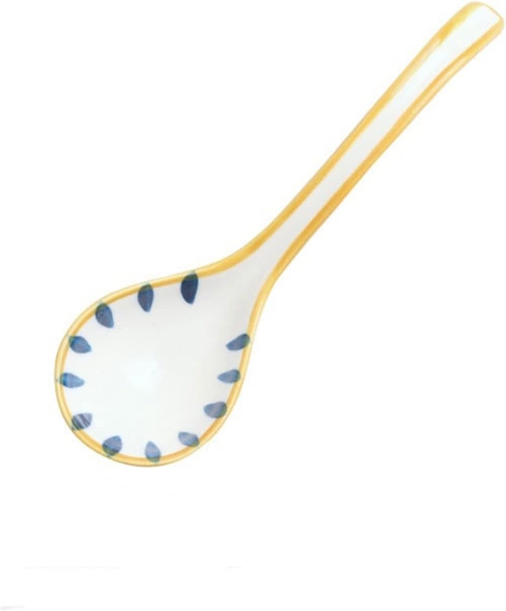 Cooking Small Ceramic Spoon Household Spoon (Color : 1) (2)
