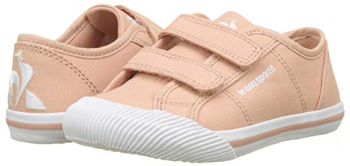 LE COQ SPORTIF Mixte Enfant Deauville PS Sport Baskets, Beige (Dusty Coral Rose Pale), 30 EU