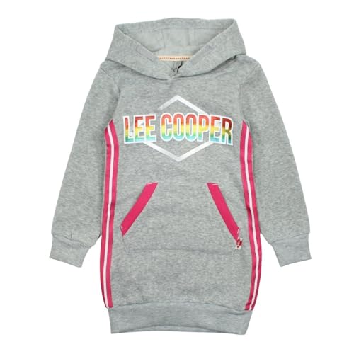 Vestido niña Lee Cooper gris que evita rozaduras y facilita el movimiento diario