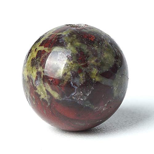 100pcs Natural Stone Beads 6mm Dragon Blood Stone Round Loose Gemstone Energy Healing Beads Hole Size 1mm DIY Smooth Beads for Bracelet Necklace Earrings Jewelry Making-image-48