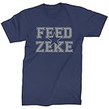 Mens Feed Zeke T-Shirt XX-Large Navy Blue
