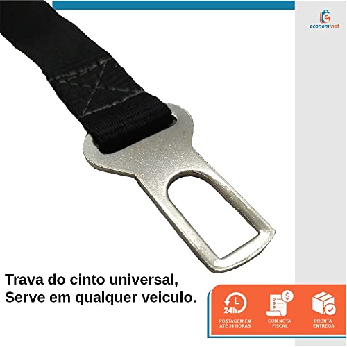 Kit 2 Cinto De Segurança Carro Guia Adaptador Encaixe Universal RB