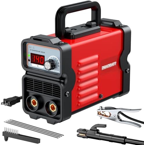 Amazon.co.jp: ROARBATT 溶接機 アーク溶接機 100v 半自動 140A 100V  