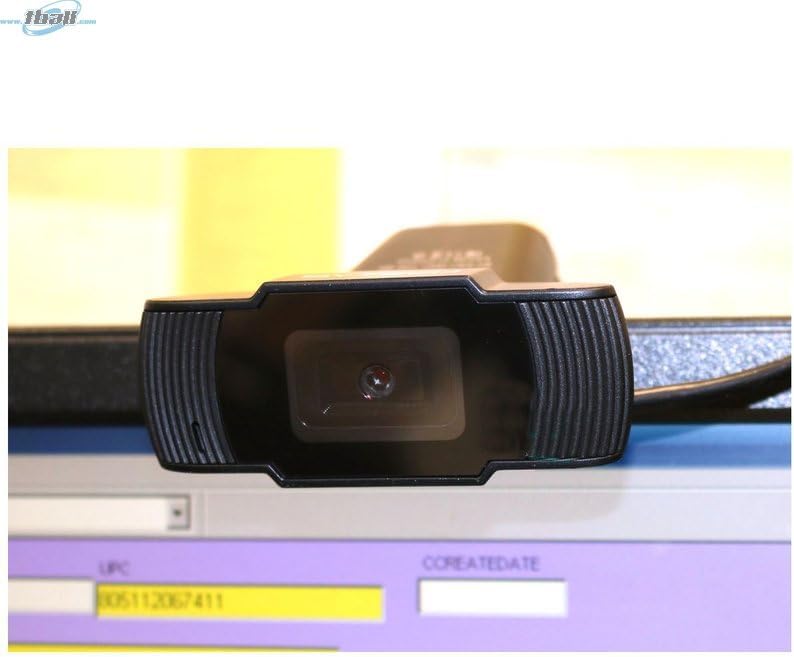 Close-up view of the Bytech BYMCWC101BLK PC Web Camera lens