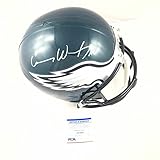 Carson Wentz Signed Full Size Helmet PSA/DNA Fanatics Philadelphia Eagles Autogr