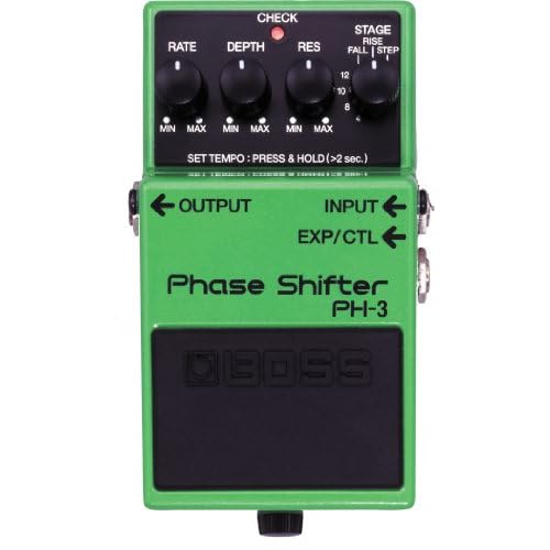 Pedal de efectos de guitarra BOSS PH-3 Phase Shifter — Pedal compacto con versátil phaser BOSS vintage y moderno