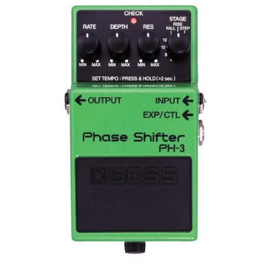 Pedal de efectos de guitarra BOSS PH-3 Phase Shifter — Pedal compacto con versátil phaser BOSS vintage y moderno