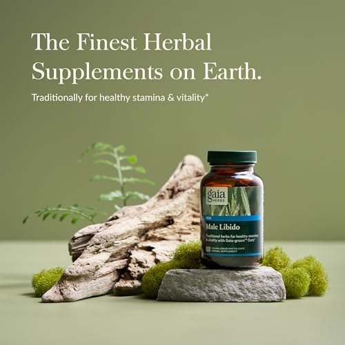 Gaia Herbs Male Libido - Herbal Supplement with Saw Palmetto, Horny Goat Weed, Maca & Oats - Supports Stamina, Vitality & Hormone Balance for Men - 120 Vegan Liquid Phyto-Capsules (30-Day Supply) - Thumbnail 4