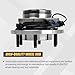 KUSATEC 515093 Front Wheel Bearing and Hub Assembly Compatible with 2006-2010 Hummer H3,2009-2010 H3T, 6 Lug Bolts w/ABS