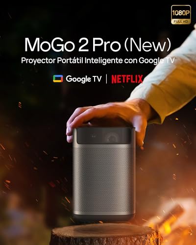 Miniatura 2 de XGIMI MoGo 2 Pro (New) 1080P Mini Proyector Portátil, Google TV con Netflix