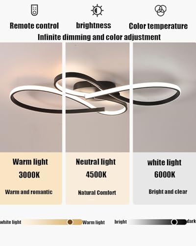 Plafonnier LED télécommande Bellastein avec intensité réglable - 5