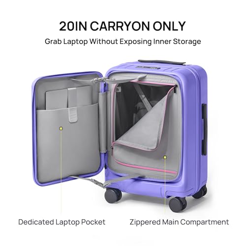 NINETYGO Carry On Luggage 20 Inch