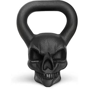 Yes4All Kettlebell Special Shape, Upgraded &Multifunctional for Advanced Training, Solid Cast Iron Powder Coated, Anti Slip Handle Strength Training Equipment