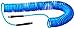 Amflo 24-50E-RET 1/4" X 50' Polyurethane Recoil Air Hose is Lightweight, Non-Marring, Flexible in Extreme Cold, and Stores Itself When Not in Use - Ideal for Home, Shop, or Industry