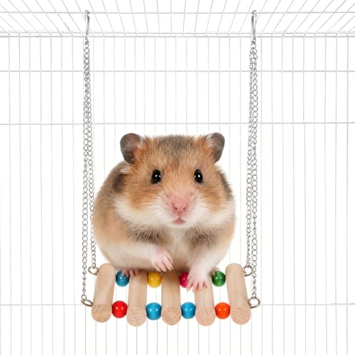 Natural Wood Chinchilla Hammock