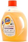 Tide PurClean Liquid Laundry Detergent for Regular and HE Washers, Honey Lavender Scent, 125 oz (80 Loads)