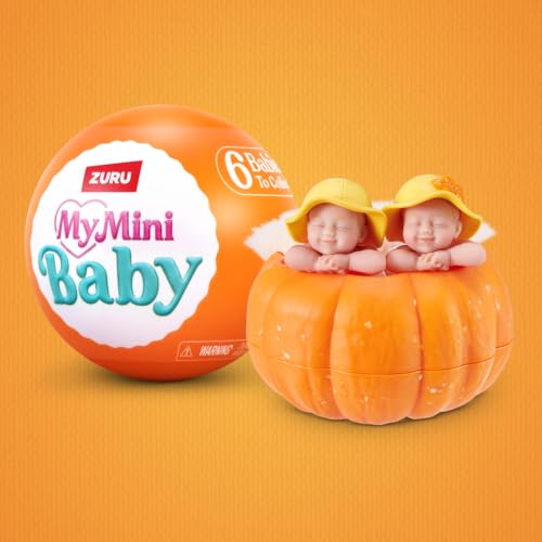 ZURU Mini Baby Pumpkin Patch Series 1 - 2 Pack Mystery Dolls - Image 5