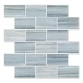Tilingview 10PCS Peel and Stick Backsplash for Kitchen, Self-Adhesive Vinyl Gel Subway Tile, Wall Tile for Home Decoration (Blue Gray Subway)