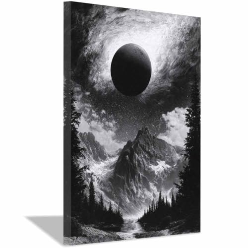 Affiche photo noir et blanc portrait femme afro XENIOU cadre 60x90cm