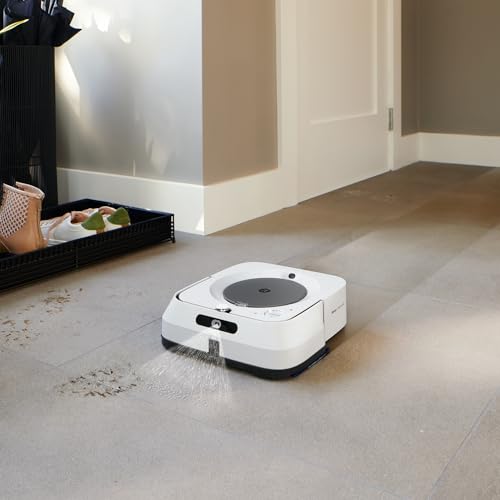 iRobot Braava jet m6 dweilrobot nat en droog reinigen met precisiespray, Smart Maps, spraakbediening, opladen & hervatten - Afbeelding 3