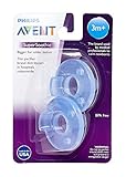  Philips AVENT SCF192/06 - Chupete (Chupete clásico para bebés, Ortodóntico, Silicona, Azul, 3 mes(es), 2 pieza(s))